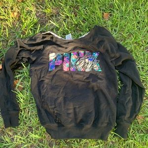 Pink XS oversized sweater